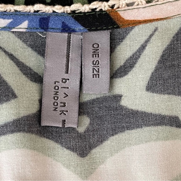 Anthropologie Bl-nk The Tatiana Kaftan Maxi Dress boho wedding guest vacation - Picture 15 of 16